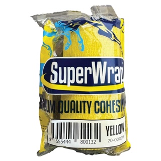 SuperWrap CoCom Bandage Yellow 4"